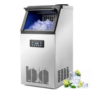 Eiswürfelmaschine Edelstahl 59kg LCD