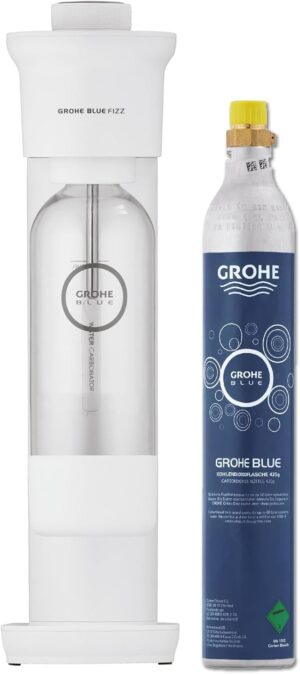 GROHE Blue Fizz Set Weiß Wassersprudler