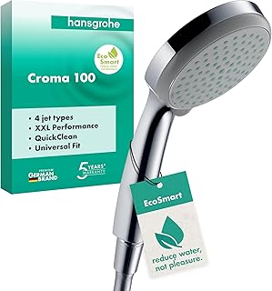 Wassersparender Duschkopf von hansgrohe