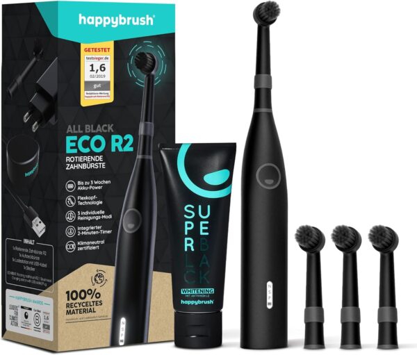 happybrush Eco R2 Zahnbürste Testsieger 2024