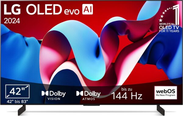 LG OLED42C47LA 42 Zoll 4K OLED TV 2024