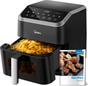 Midea Heißluftfritteuse 5L Schwarz