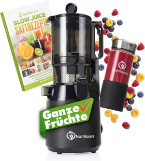 Nutrilovers Slow Juicer XXL 135mm