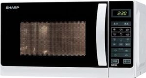 Sharp Mikrowelle Grill 20L 800W Weiß