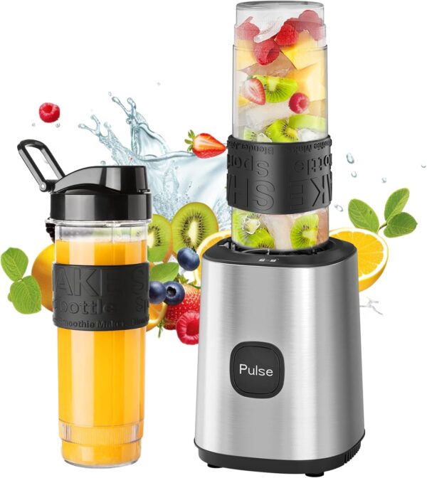 Smoothie Maker 500W mit BPA-freien Flaschen