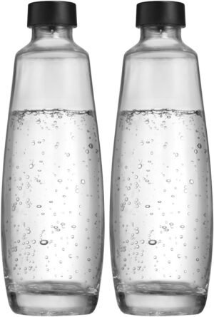 SodaStream DUO Glasflaschen 2er-Pack