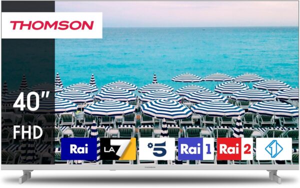 Thomson 40 Zoll FHD LED TV Weiß 2023