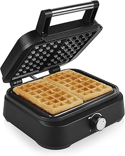 Waffeleisen 1500W Antihaft Schwarz