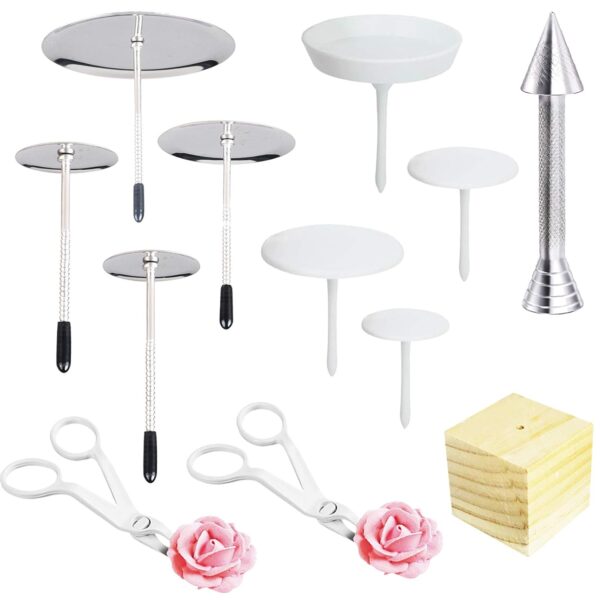 Blumennagel Set für Kuchendeko