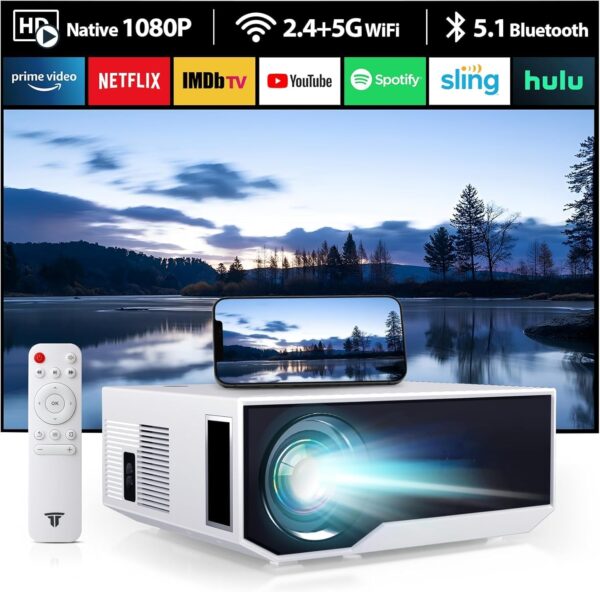 ZDK Mini Beamer 4K Full HD 20000 Lumen