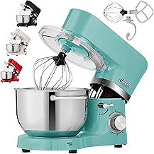 Arebos Küchenmaschine Türkis 1500W 6 Stufen