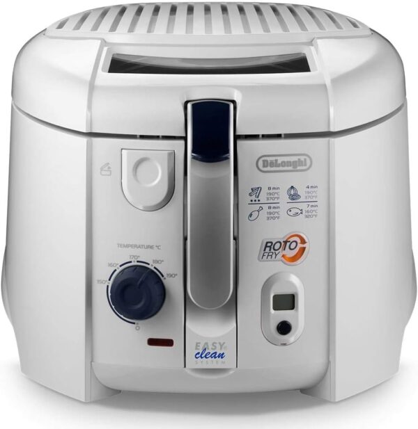 DeLonghi RotoFry Fritteuse weiß