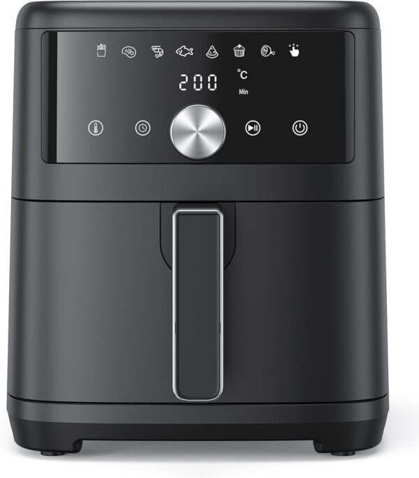 Innsky Airfryer 6L LED Touchscreen Schwarz