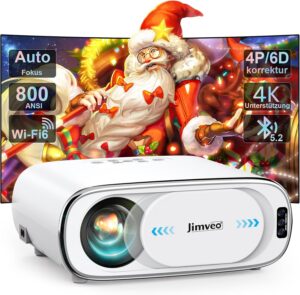 Jimveo 4K Beamer Heimkino