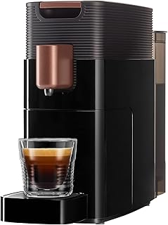 K-fee ONE Kapselmaschine Schwarz Kupfer