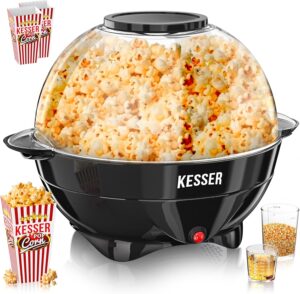 KESSER Popcornmaschine 800W Antihaft 5,5l