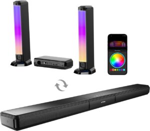 Soundbar mit RGB und App-Steuerung