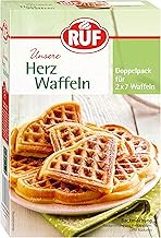 Vegane Herzwaffeln Backmischung RUF