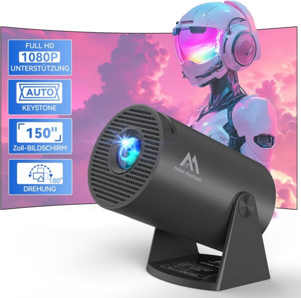 Mini Beamer 1080P WLAN Bluetooth