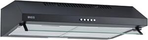 Dunstabzugshaube schwarz 60cm LED