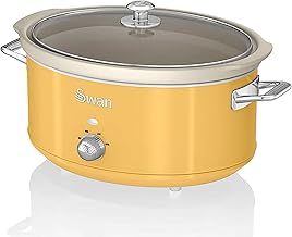 Gelber Swan Retro Slow Cooker 6,5L