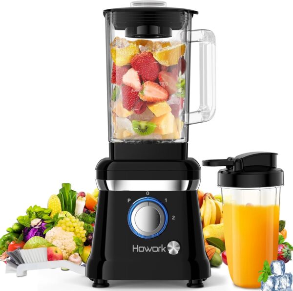 Howork Standmixer 1200W Glas 1.6L Modell XY123