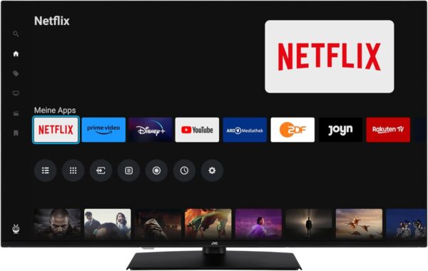 JVC 50 Zoll 4K QLED Smart TV HDR