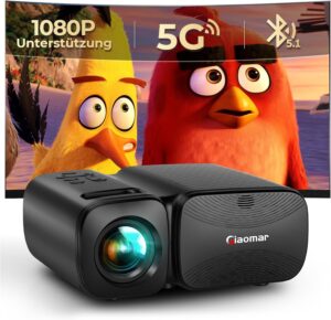 Mini Beamer 1080P Full HD 9000 Lumen WiFi