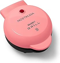 Pinker Nostalgie Mini Elektrogrill MGR5CRL