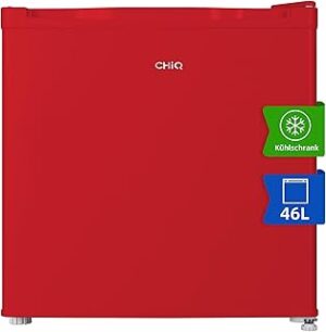 Roter CHIQ Mini Kühlschrank 46L