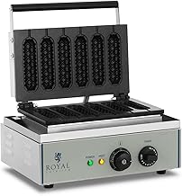 Silbernes Royal Catering Waffeleisen RC-WMS01