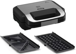 Tefal Sandwich-Waffel-Maker Edelstahl