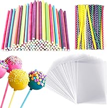 Yoosso Cake Pop Set 300tlg Stiele Tüten