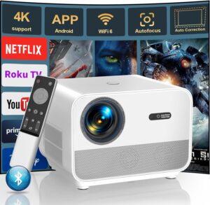 FunFlix A1 4K Beamer mit WiFi und Bluetooth