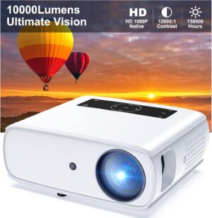 HOPVISION 1080P Beamer Heimkino Display
