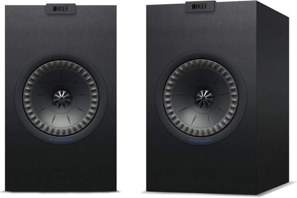 KEF Q150 Schwarz Regallautsprecher Paar