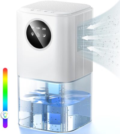 Leiser Luftentfeuchter 1800ML mit Timer, Modell 2023 Leiser Luftentfeuchter 1800ML Timer 2023