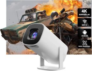 4K Mini Beamer mit Android 11 und WiFi 6