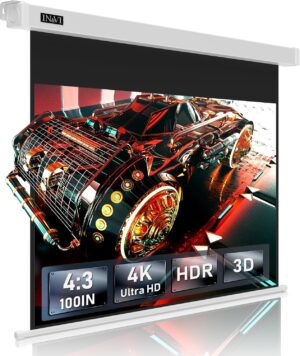 Motorleinwand 100 Zoll 4K HD elektrisch