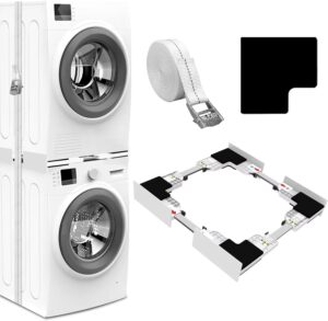 NIUXX Verbindungsrahmen Waschmaschine Set