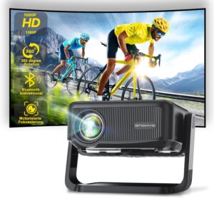 ONOAYO FHD 1080P Beamer WiFi6 Bluetooth