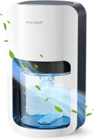 Tragbarer leiser 1200ml Luftentfeuchter