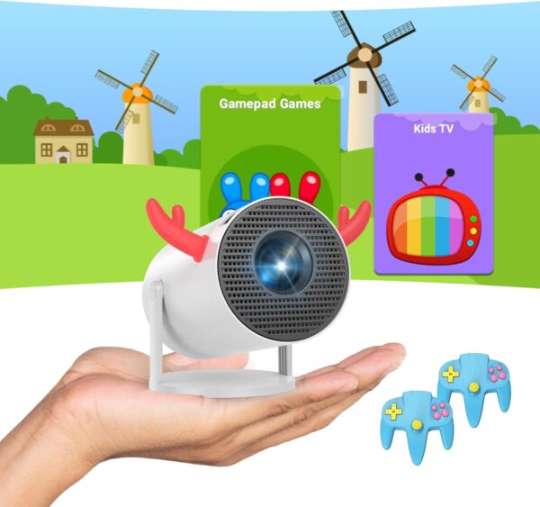 4K Mini Beamer mit Android 11