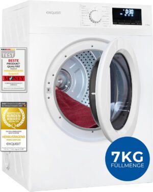 Exquisit Ablufttrockner 7kg weiß