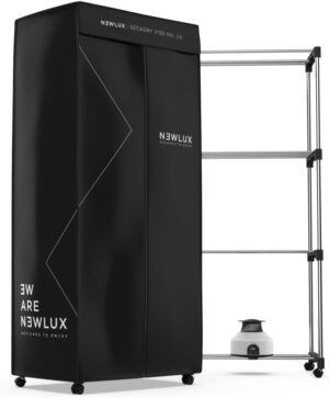 Wäschetrockner 15kg UV 1200W Schwarz