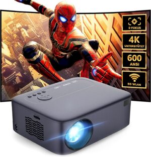 4K Beamer mit WiFi6 und Bluetooth