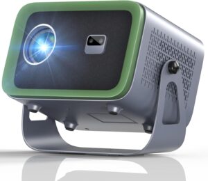 AKATUO 1080P Heimkino Beamer WiFi6 4K