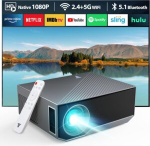 Beamer 2025 Full HD 4K WiFi Bluetooth