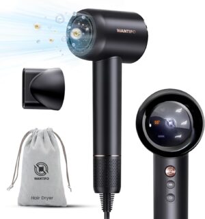 Ionen Haartrockner mit LED Display