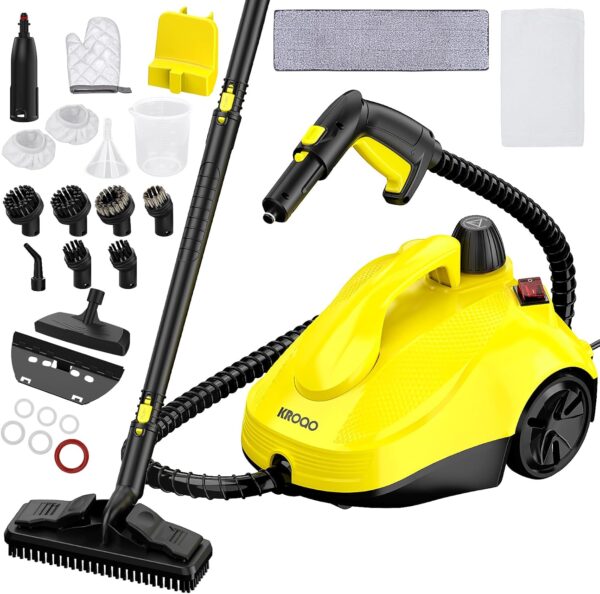 KROQO Dampfreiniger mit Zubehör